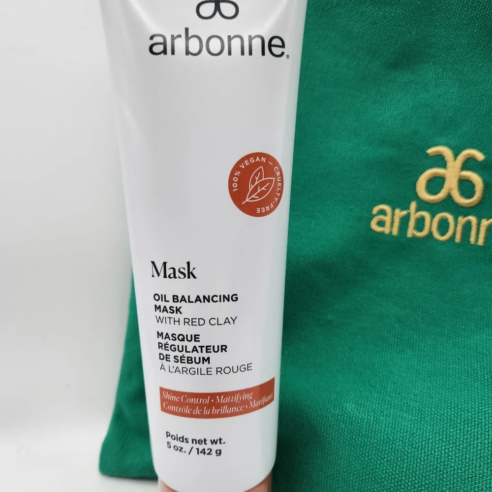 Arbonne Oil Balancing Mask with Red Clay